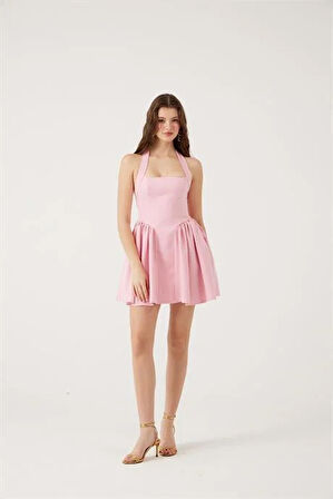 Markano Felici Elbise Pembe