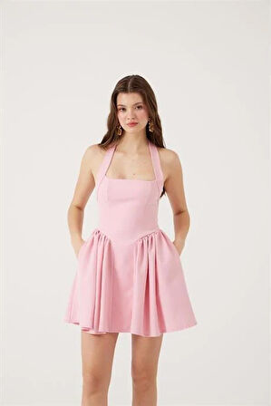 Markano Felici Elbise Pembe