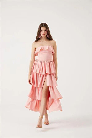 Markano Gracie Elbise Pembe