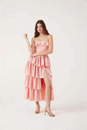 Markano Gracie Elbise Pembe