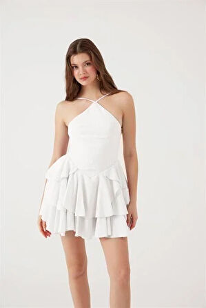 Markano Keira Elbise Beyaz