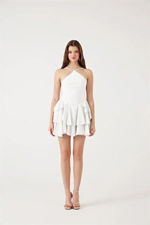 Markano Keira Elbise Beyaz