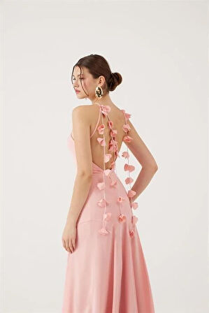 Markano Raina Elbise Pembe