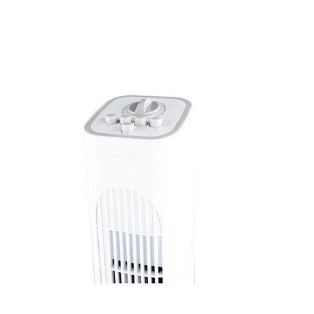 Kule Tipi Zaman Ayarlı Vantilatör 50W Beyaz