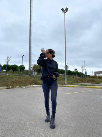 Yüksek Bel Toparlayıcı Skinny Jean Pantolon