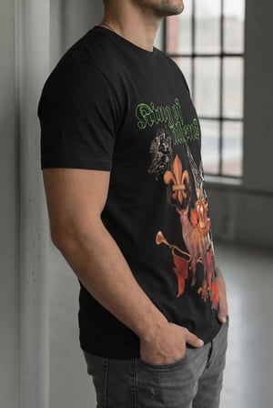 Erkek Slim Fit  Baskılı Tasarım Streetwear Tişört