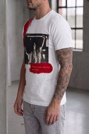 Erkek Sinematik Grafik Baskılı Streetwear Tişört