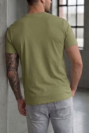 Erkek Sinematik Grafik Baskılı Streetwear Tişört