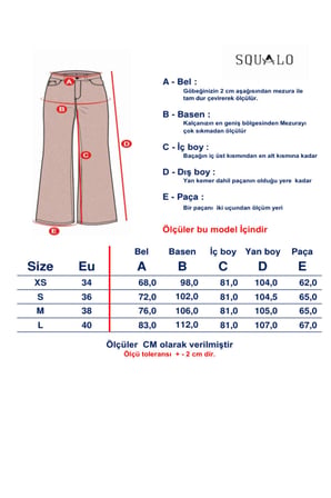 Yan Şerit Detaylı Geniş Paça Açık Mavi Jean
