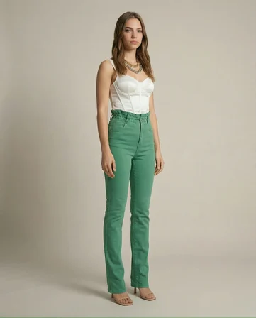 Yüksek Bel Jogger Pantolon