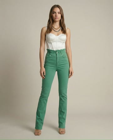 Yüksek Bel Jogger Pantolon