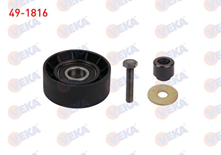 V KAYISI GERGI RULMANI PLASTIK BURCLU 65X25 FIAT BRAVO 1.9 MJT 2007-2014/ STILO 1.8 16V - 1.9 JTD - 1.9 MJT 2001-2010