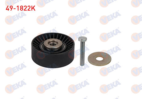 V KAYISI GERGI RULMANI PLASTIK BURCLU 70X25 ASTRA F 1.4 i 1.6 i 16V 1994-/ CORSA B 1993-2000/ TIGRA A 1994-2000/ 406 2.0 - 2.2 HDI 1998-2004/ C5 2001-/ BOXER 2002-/ FIAT DUCATO - SCUDO 2.0 JTD 1999-