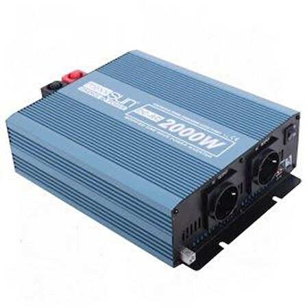 Mexxsun 12Volt 2000Watt Modifiye Sinüs Şarjlı İnverter