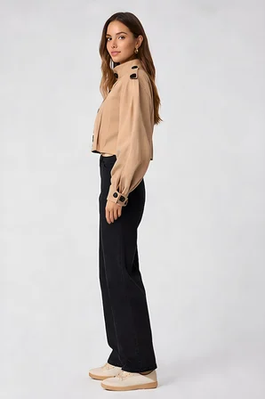 Lili Woman Kadın Trenç Gabardin SP.1008.TRC