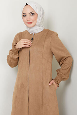 Manşeti Gipeli Süet Ferace Camel HM2543