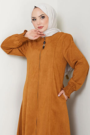 Manşeti Gipeli Süet Ferace Taba HM2543