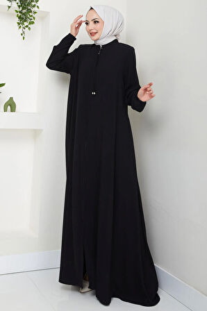 Bağcıklı Mevlana Ferace Siyah HM2644