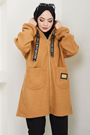 Oversize Buklet Kaban Camel HM2657