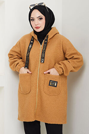 Oversize Buklet Kaban Camel HM2657