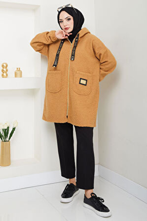 Oversize Buklet Kaban Camel HM2657