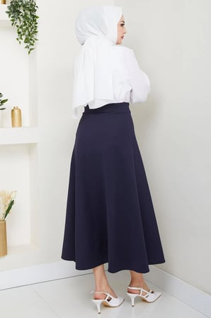 Mevlana Etek Lacivert HM2716