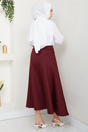 Mevlana Etek Bordo HM2716