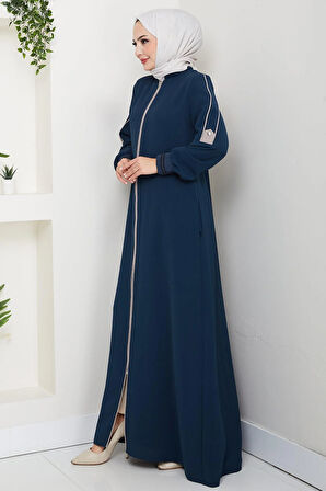 Biye Detaylı Ferace Petrol HM2045