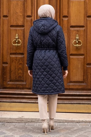 Kapitone Mont Lacivert HM2956