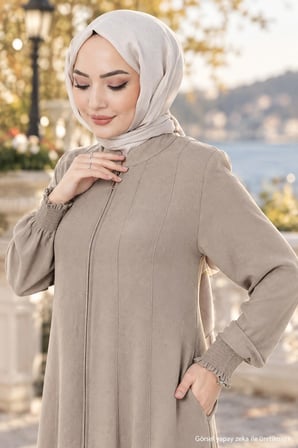 Parçalı Mevlana Ferace Vizon HM2362