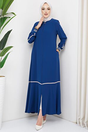 Çizgi Detaylı İndigo Ferace HM2035