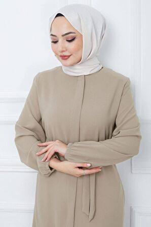 Gizli Patlı Kuşaklı Ferace Bej HM2361