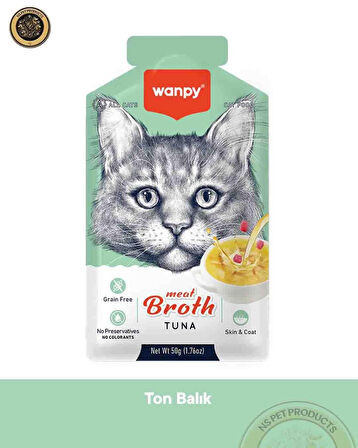 Wanpy Kedi Maması 18'li Ton Balık Set