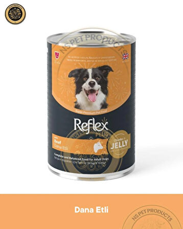 Reflex Plus Köpek Maması 3'lü Süper Jelly Set