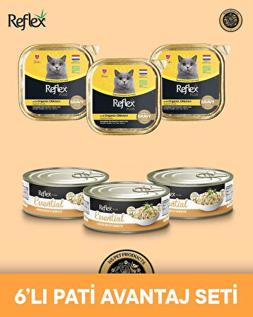 Reflex Plus Kedi Maması 6'lı Pati Avantaj Set