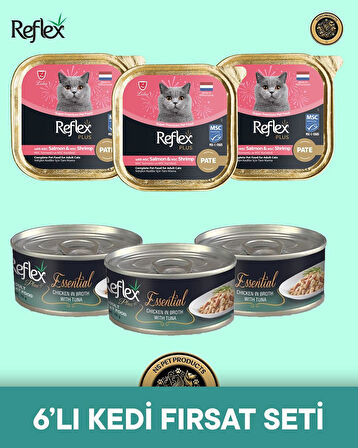 Reflex Plus Kedi Maması 6'lı Kedi Fırsat Set