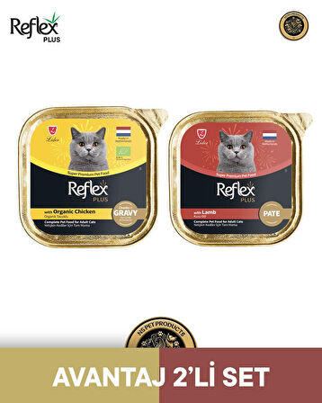 Reflex Plus Kedi Maması 2'li Avantaj Set