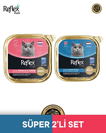 Reflex Plus Kedi Maması 2'li Süper Set