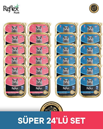 Reflex Plus Kedi Maması 24'lü Süper Set