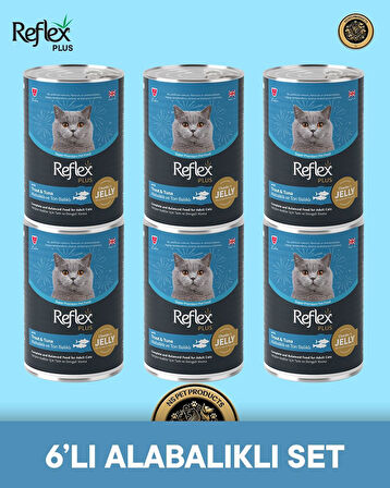 Reflex Plus Kedi Maması 6'lı Alabalıklı Set