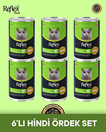 Reflex Plus Kedi Maması 6'lı Hindi Ördek Set