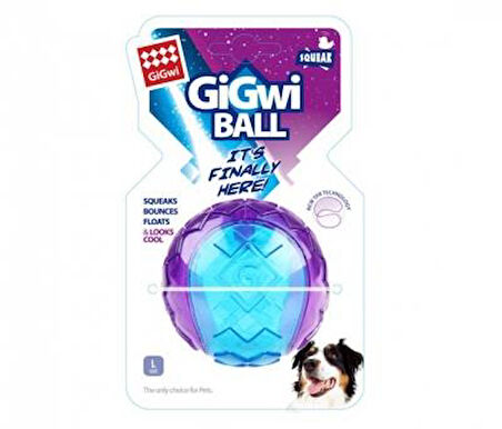 Gigwi Ball Sert Top 7 Cm Şeffaf