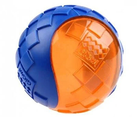 Gigwi Ball Sert Top 5 Cm Şeffaf Turuncu