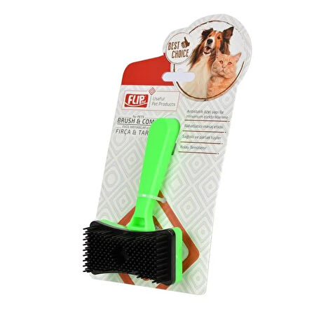 Flip Basmalı Kedi Köpek Tarağı 