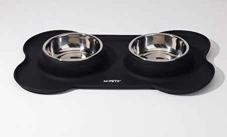  M-PETS DUET SILICONE MAT MAMA KABI BLACK 2X200ML