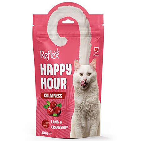 Reflex Happy Hour Sakinleşmeyi Destekleyici Kedi Ödül Maması 60 gram