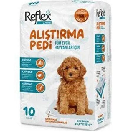 Reflex Care Reflex Care Kaydırmaz Köpek Alıştırma Pedi 60x90 Cm 10'lu