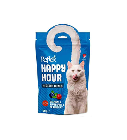 Reflex Happy Hour Sağlıklı Kemikler İçin Destekleyici Kedi Ödül Maması 60 gram