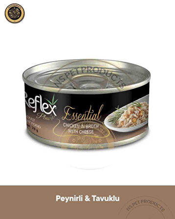 Reflex Plus Essential Kedi Peynirli&Tavuklu 70gr