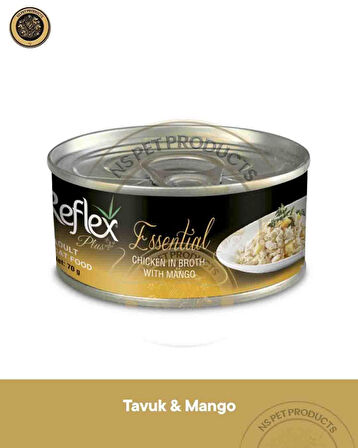 Reflex Plus Essential Kedi Mango&Tavuk 70gr